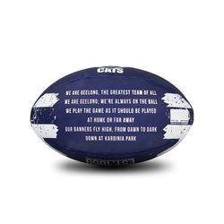 Sherrin AFL Team Range - Song Ball Geelong Cats