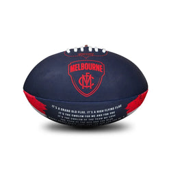 Sherrin AFL Team Range Song Ball Melbourne Demons