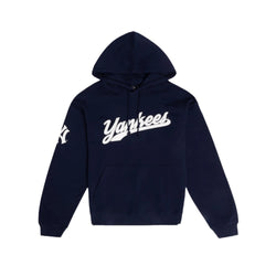 Majestic MLB Team Script Hoodie New York Yankees