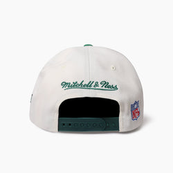 Mitchell & Ness 110 Flex Fit Team Arch Snapback Cap Philadelphia Eagles