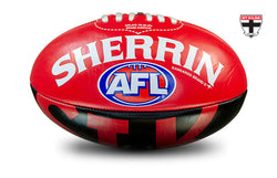 Sherrin PVC 20cm Team Mascot Saints Football