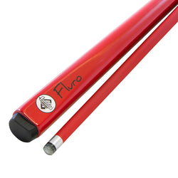 Formula Sports Fluro Red 2pce Pool Cue