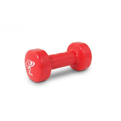 Bodyworx Coloured Vinyl Dipped Dumbbell 3Kg Red