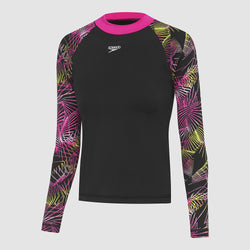 Speedo Girls Vector Long Sleeve Rashie