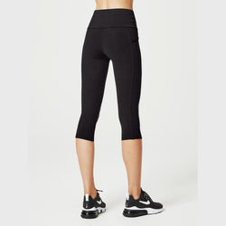 Running Bare Power Moves 3/4 Tights (with Pockets)
