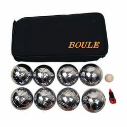 Boule Set Chromed Metal