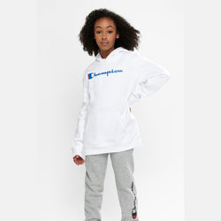 Champion Kids Script Hoodie