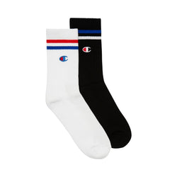 Champion Lifestyle Branded Crew Socks 2 Pack