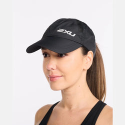 2XU Run Cap - Black