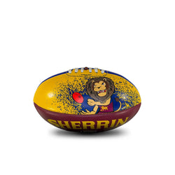 Sherrin PVC 20cm Softie Mascot Lions Football