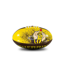 Sherrin PVC 20cm Softie Mascot Hawks Football