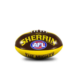 Sherrin PVC 20cm Softie Mascot Hawks Football