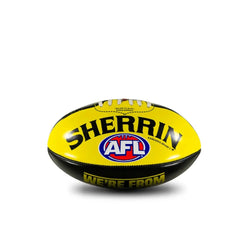Sherrin PVC 20cm Softie Mascot Tigers Football