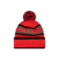 New Era Knit Beanie NFL Waffle Wordmark Tampa Bay Buccaneers
