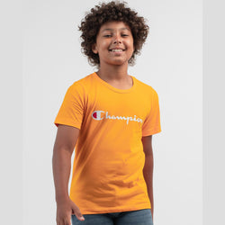 Champion Kids Script Tee