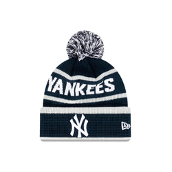 New Era Knit Beanie MLB Waffle Wordmark New York Yankees