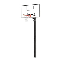 Spalding U-Turn 54 Inch Acrylic In-Ground Basketball System