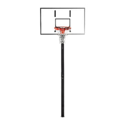 Spalding U-Turn 54 Inch Acrylic In-Ground Basketball System