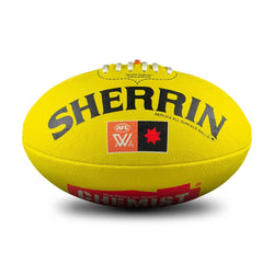 Sherrin AFLW Replica All Surface Yellow Size 4
