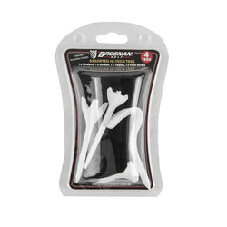 Brosnan Golf Assorted Hi-Tech Tees 4 Pkt