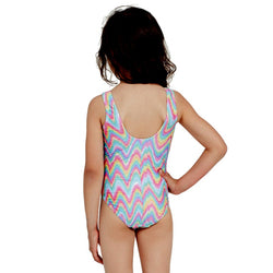 Zoggs Girls Playwave Scoopback