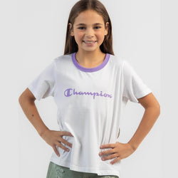Champion Kids Script Boxy Tee