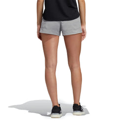 Adidas Womens Pacer 3-Stripes Woven Heather Shorts