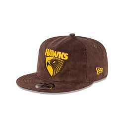 New Era Hawthorn Hawks OTC Corduroy The Golfer Snapback