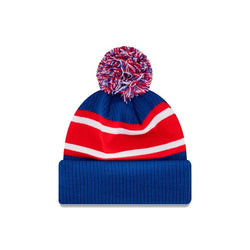 New Era Western Bulldogs OTC Striped Beanie