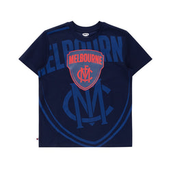 AFL Youth Oversize Logo Tee Melbourne Demons