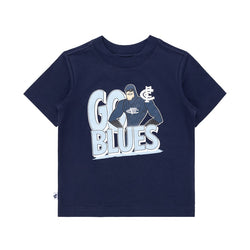 AFL Kids Woof Mascot Tee Carlton Blues