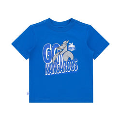 AFL Kids Woof Mascot Tee North Melbourne Kangaroos