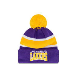 New Era Youth Pro Arch Knit Beanie Los Angeles Lakers