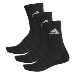 Adidas Black Cushion Crew Socks 3 Pack