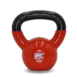 Buffalo 6kg Kettlebell - Cast Iron Vinyl Coated