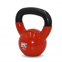 Buffalo 6kg Kettlebell - Cast Iron Vinyl Coated