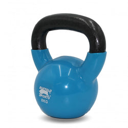 Buffalo 8kg Kettlebell - Cast Iron Vinyl Coated