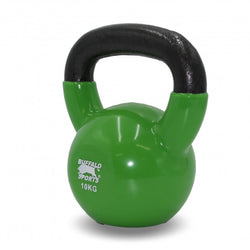 Buffalo 10kg Kettlebell - Cast Iron Vinyl Coated