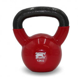 Buffalo 12kg Kettlebell - Cast Iron Vinyl Coated
