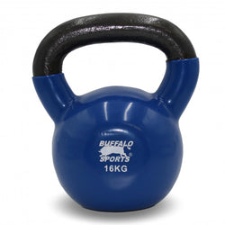 Buffalo 16kg Kettlebell - Cast Iron Vinyl Coated