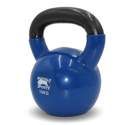 Buffalo 16kg Kettlebell - Cast Iron Vinyl Coated