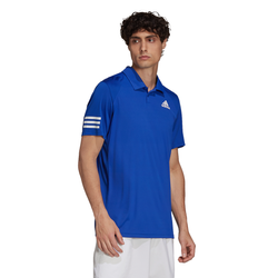 Adidas Mens Club 3 Stripe Polo