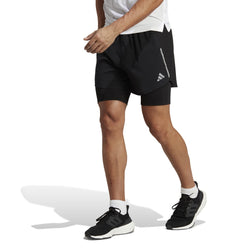 Adidas Men's Designed For Running 2in1 Shorts