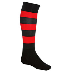 Sekem Elite Footy Socks Red / Black Essendon