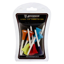 Brosnan Rubber Top Tee Assorted 10 Pkt