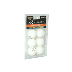 Alliance ABS 3 Star Table Tennis Balls White