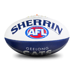 Sherrin AFL Team Range SYN Size 5 Cats