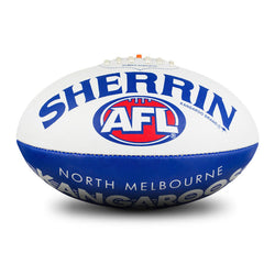 Sherrin AFL Team Range SYN Size 5 Kangaroos