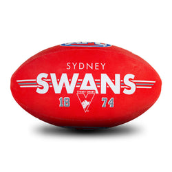 Sherrin AFL Team Range SYN Size 5 Swans