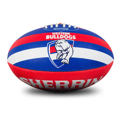 Sherrin AFL Team Range SYN Size 5 Bulldogs